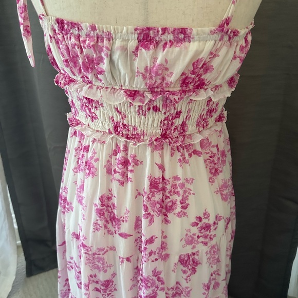 Aqua Pink and White Floral Dress - NWOT - Picture 10 of 10